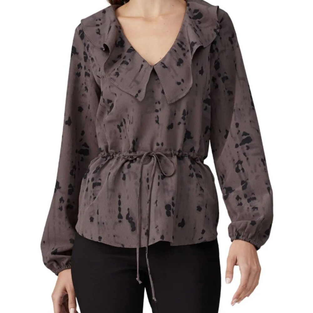 B Collection by Bobeau Misha Ruffle Top